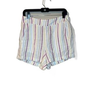 ⭐️GAP Linen Blend Striped Women's Shorts